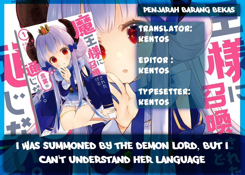 I Was Summoned By The Demon Lord, But I Can’t Understand Her Language Chapter 13 Bahasa Indonesia